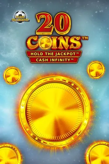 20 Coins: Score the Jackpot slot featuring golden coins