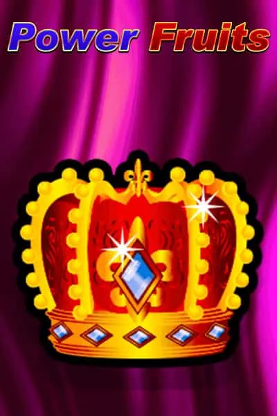 Power Fruits slot screen with dynamic fruit icons