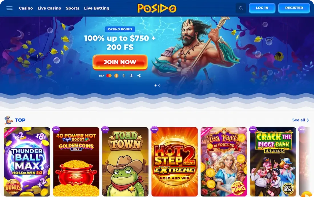 posido casino site